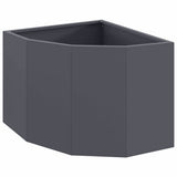Corner Planter Anthracite 45 x 45 x 35 cm Steel 883649