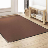 Doormat Brown and Black 120 x 180 cm Polypropylene and vinyl 4100780