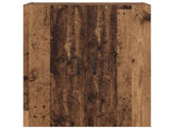 Wall-Mounted Cabinet 2 pcs Old Wood 69.5 x 34 x 90 cm 3394551