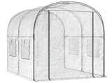 Greenhouse with Frame 160 x 200 x 192.5 cm PVC Transparent 42036862