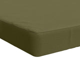 2-Piece Bench Cushions SOEST 2 pcs 100% Polyester Olive Green 949951