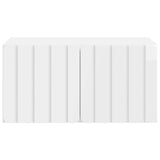 Wall-Mounted TV Cabinet High Gloss White 59.5 x 41 x 30 cm 898339