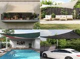 Sunshade Sail 160 g/m Light Green 3.5x5 m HDPE 311297
