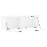 Wall Cabinet White 100x36.5x35 cm Engineered Wood 830148