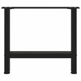 Coffee Table Legs Black 2 pcs 50x cm Steel 4013280