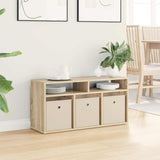 Lowboard with Drawer Sonoma Oak 87 x 27.5 x 43 cm 8000582