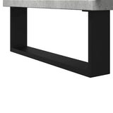 Bathroom Sink Cabinet Concrete Grey 65x33x60 cm Engineered Wood 857228