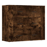 Sideboards 3 pcs Smoked Oak Engineered Wood 3185428