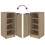 Shoe Cabinet Sonoma Oak 30x35x70 cm Engineered Wood 811415
