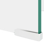 ZNTS TV Stand/Monitor Riser Glass Clear 70x30x13 cm 244128