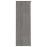 Top for Highboard HAMAR Light Grey 85x35x100cm Solid Wood Pine 340511