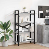 Bookshelf Grey Sonoma 100 x 33.5 x 140 cm Engineered Wood 883943