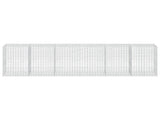 Gabion with 3.5 mm Wire and 5x10 cm Mesh 600x100x150 cm 3462942
