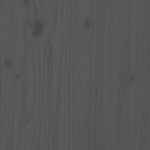 3 Piece Garden Bar Set Grey Solid Wood Pine 3157795