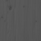 Sideboard Grey 34x40x75 cm Solid Wood Pine 820114