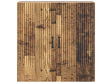 Wall-Mounted Cabinet Old Wood 66 x 34.5 x 90 cm Engineered Wood 898913