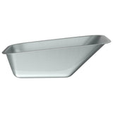 Wheelbarrow Tray Replacement Silver 88 x 60 x 32 cm Steel 42007976