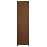 Wardrobe with 4 Compartments Brown 175x45x170 cm 282446