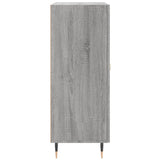 Sideboard Grey Sonoma 69.5x34x90 cm Engineered Wood 827898