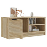TV Cabinet Sonoma Oak 80x35x36.5 cm Engineered Wood 811472
