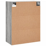 Wall Mounted Cabinet Grey Sonoma 69.5x34x90 cm 828466
