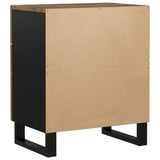Bedside Cabinet 50x33x60 cm Solid Wood Mango&Engineered Wood 350671