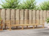 Outdoor Sofa Set 3 pcs White 245.5 x 83 x 73 cm 3385973