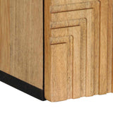 Bathroom Hanging Cabinet Brown 38x33.5x48 cm Solid Wood Mango 4017740