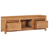 288900 TV Cabinet 100x30x35 cm Solid Teak Wood