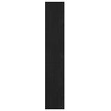 Book Cabinet/Room Divider Black 100x30x167.5 cm Solid Pinewood 808227