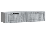 Wall-Mounted TV Cabinet Grey Sonoma 98 x 31 x 30 cm 899411