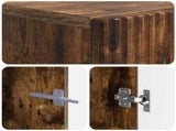 TV Cabinet Smoked Oak Engineered Wood 897340