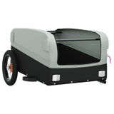 Bike Trailer Black and Grey 30 kg Iron 94035