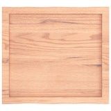 Table Top Light Brown 60x50x cm Treated Solid Wood Live Edge 363933