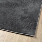 Rug OVIEDO Short Pile Anthracite 200x200 cm 375472