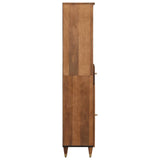 Bathroom Cabinet 38x33x160 cm Solid Wood Mango 358306