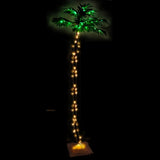 LED Palm Tree Warm White 136 LEDs 220 cm 345139
