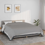 Weighted Blanket Grey 220x260 cm 15 kg Fabric 350731