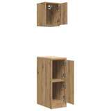 Garage Cabinets 2 pcs Artisan Oak Engineered Wood 3328295