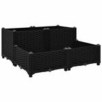 Raised Bed 80x80x38 cm Polypropylene 316538