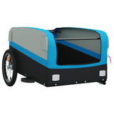 Bike Trailer Black and Blue 45 kg Iron 94044