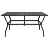 Dining Set Table Anthracite, Chairs Grey 3060283
