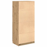 Wardrobe Artisian Oak 80x52x180 cm Engineered Wood 855887