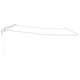 Awning Frame White 500 x 300 cm Aluminium 313213