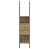 Book Cabinet Artisan oak 40 x 35 x 180 cm Engineered wood 875440