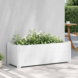 Garden Raised Bed PP White 100x43x35 cm 313975