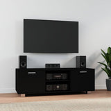 TV Cabinet Black 120x40.5x35 cm Engineered Wood 342617
