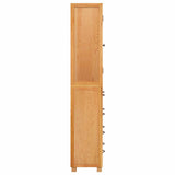 Storage Furniture Set with Drawer 2 pcs Natural 80 x35 x 185 cm 3328629