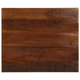 Table Top 60x50x2.5 cm Rectangular Solid Wood Reclaimed 371186
