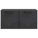 Wall-Mounted TV Cabinet Black 59.5 x 31 x 30 cm Engineered Wood 899046